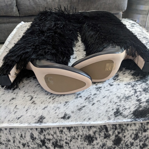 NIB JIMMY CHOO Fringe Knee Boots Magalie B… - Picture 6 of 8